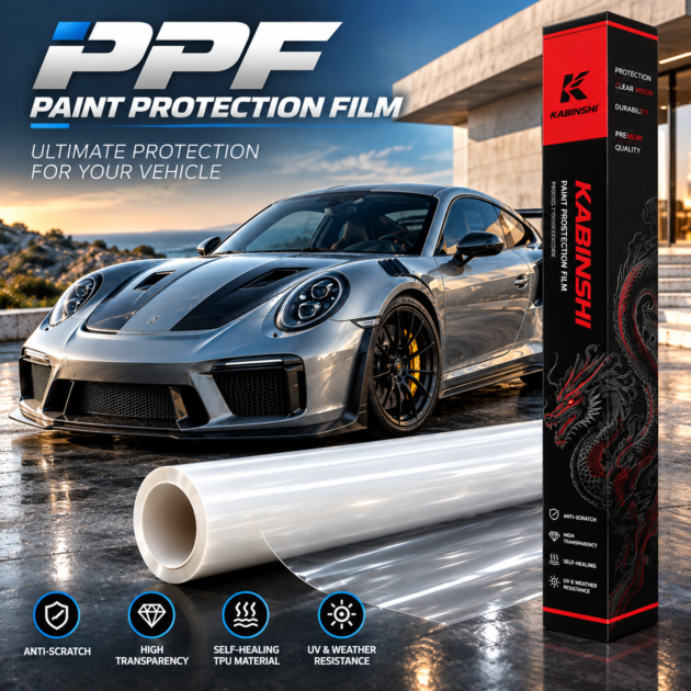 TPU-MATTE Series Matte Paint Protection Film