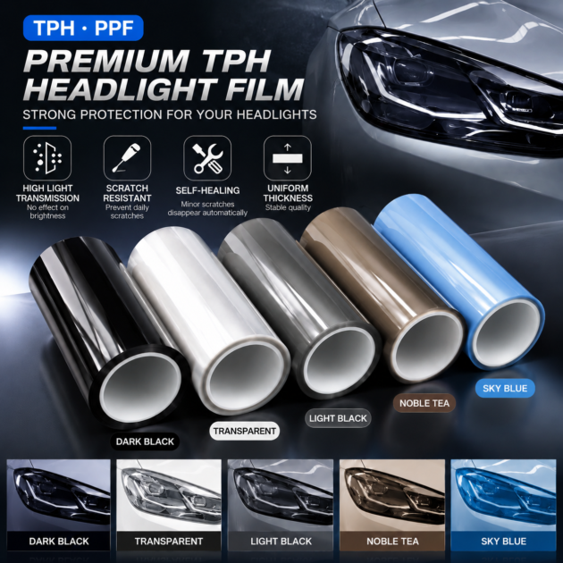 TPH Car Headlight Protective Film